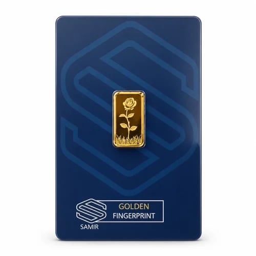 سبيكة وزن 2.5 جرام عيار 24