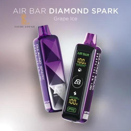 سحبة اير بار دايموند سبارك 15000 موشة عنب ايس AirB...