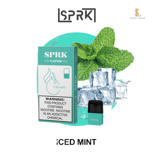 بودات سبارك نعناع ايس SPRK vapor V4 PODS ICE MINT