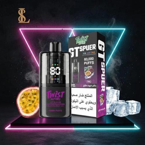 سحبة تويست جي تي سوبر 60 الف موشة باشن فروت ايس TW...