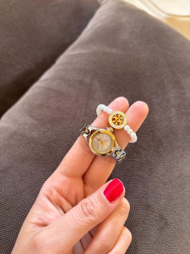 A watch with the bracelet
