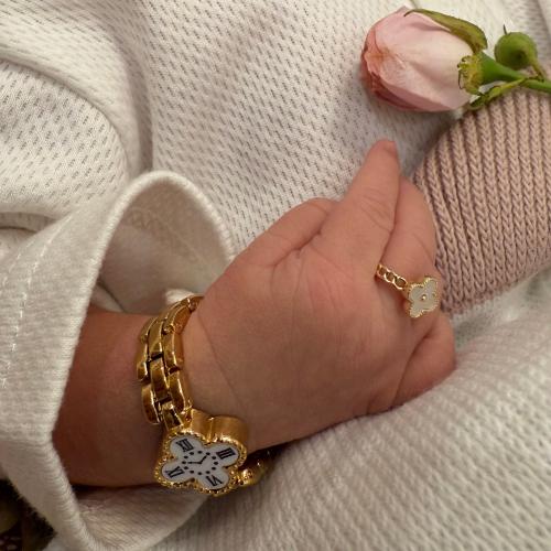 Van Cleef watch with bracelet and ring