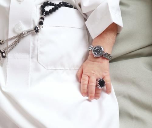 A good birth hour, not working, and a rosary and ring.