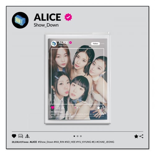 ALICE - 2nd Single Album SHOW DOWN