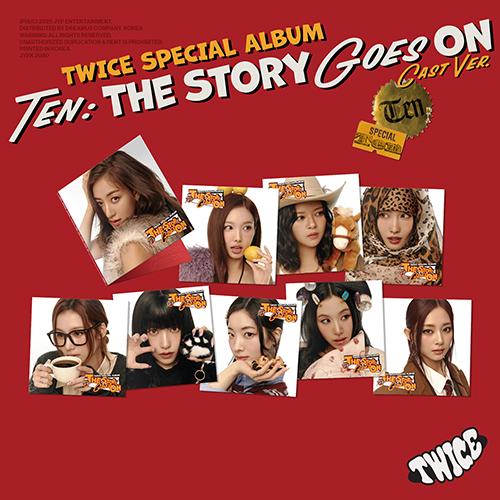 TWICE - Special Album TEN: The Story Goes On (CAST...