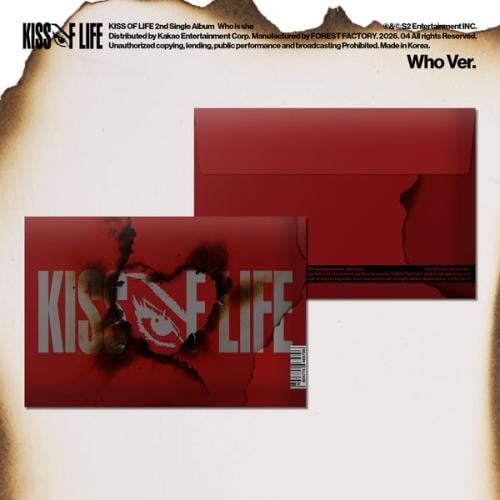 KISS OF LIFE - 2nd Single Album Who is she (Who Ve...