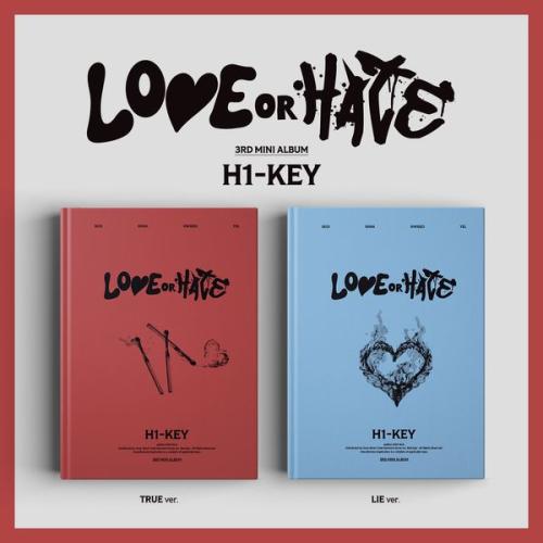 H1-KEY - 3rd Mini Album LOVE or HATE (True Ver + L...