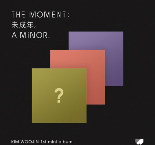KIM WOOJIN Mini Album - THE MOMENT : , A MINOR. (R...