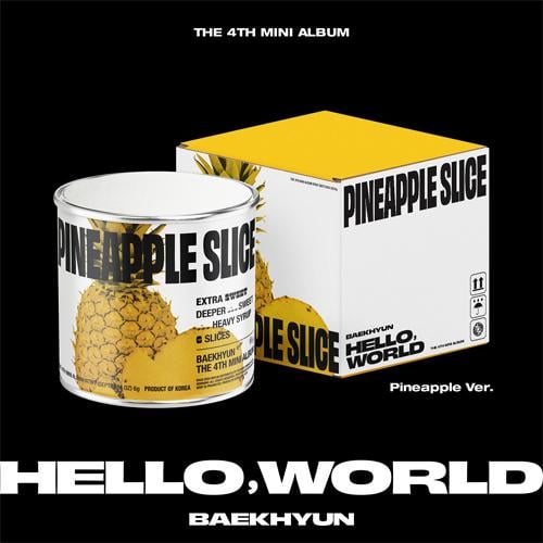 BAEKHYUN - 4th Mini Album Hello,World (Pineapple V...