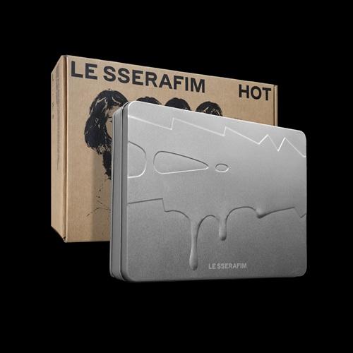 LE SSERAFIM - 5th Mini Album HOT (TIN CASE Ver) (L...