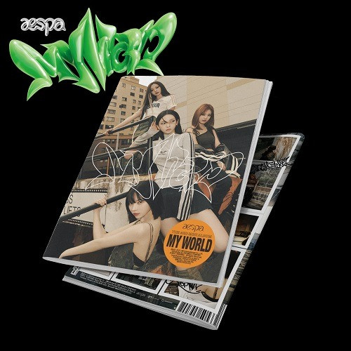 Aespa - 3rd Mini Album MY WORLD (Tabloid Ver)