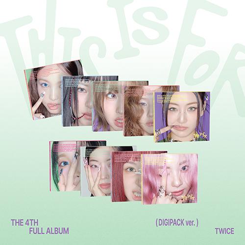 TWICE - 4TH FULL ALBUM THIS IS FOR (DIGIPACK Ver)...
