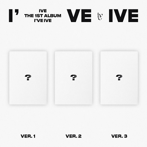 IVE - 1st Album I've IVE (VER.1 + VER.2 + VER.3)