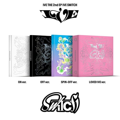 IVE - THE 2nd EP IVE SWITCH (ON Ver + OFF Ver + SP...