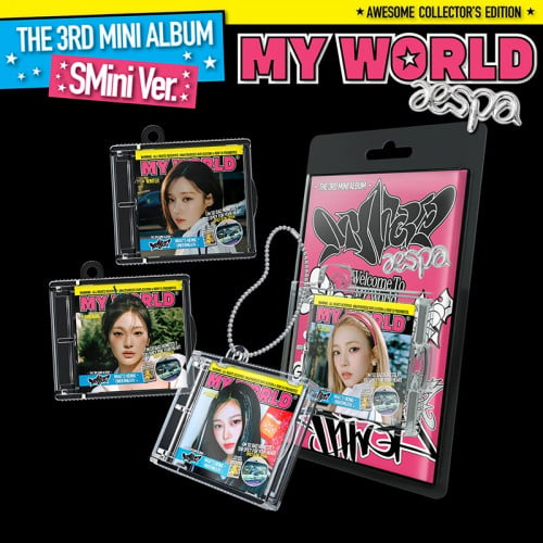 Aespa - 3rd Mini Album MY WORLD (SMini Ver) (Smart...