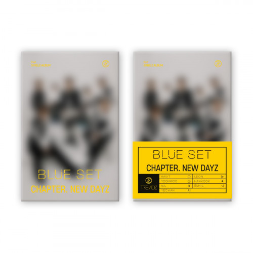 TRENDZ - 2nd SINGLE ALBUM BLUE SET Chapter. NEW DA...