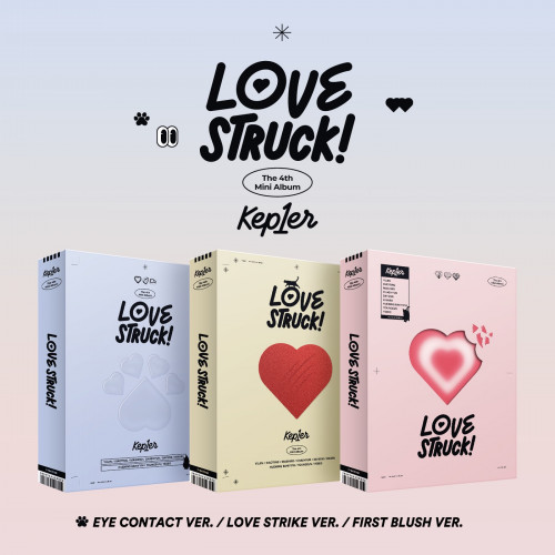 Kep1er - 4th Mini Album LOVESTRUCK! (Random Ver)