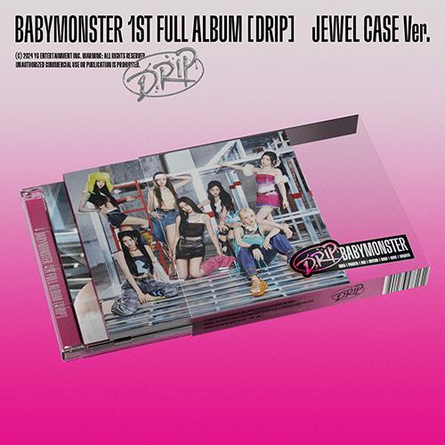 BABYMONSTER - 1st FULL Album DRIP (Jewel Case Ver)