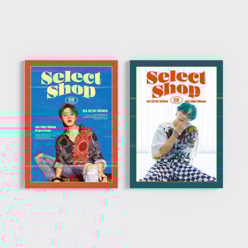 HA SUNGWOON Repackage Album - Select Shop (SET Ver...