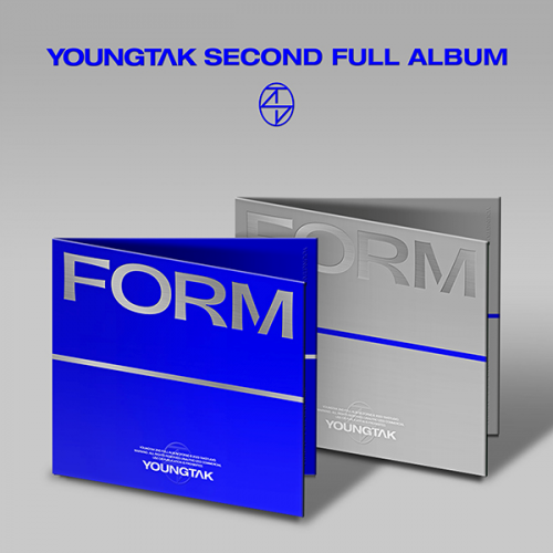 YOUNGTAK - 2nd Album FORM (BLUE Ver + GRAY Ver)