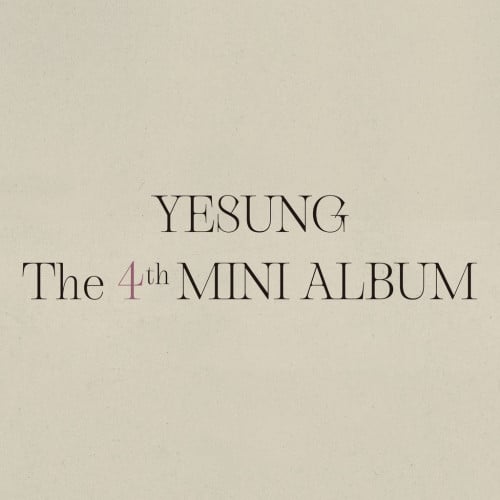 YESUNG Super Junior The 4th Mini Album (SET Ver)
