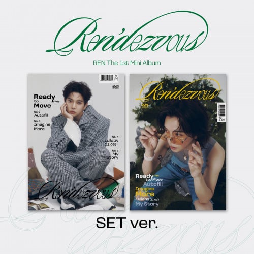REN - 1st Mini Album Ren'dezvous (Photobook) (SEAS...