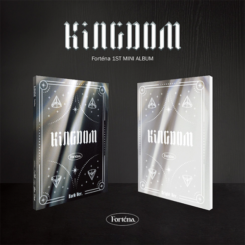 Forténa - 1st Mini Album KINGDOM (DARK Ver + BRIGH...
