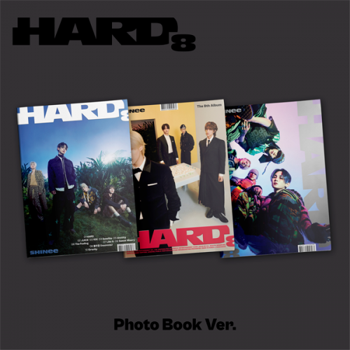SHINee - 8th Album HARD (Photo Book Ver) (Random V...
