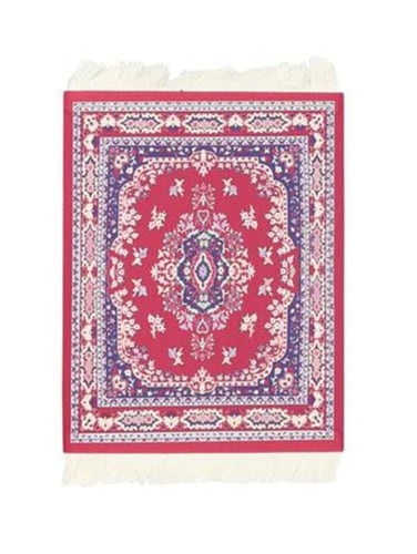 كوستر بشكل سجاد للسيرفر 27*18 سم - حجم كبير