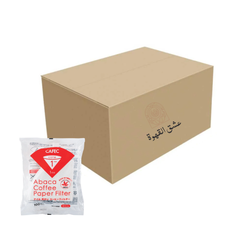 كرتون فلاتر كافيك V60 Filter 01 - Cafec Box