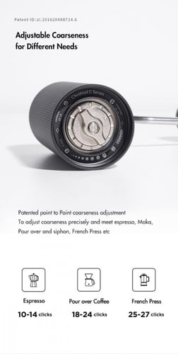 طاحونة C3 من تايمور - اسود