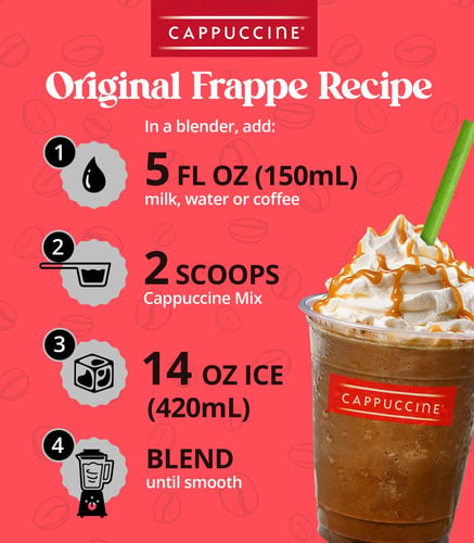كابتشيني إكستريم توفي قهوة فرابيه ميكس Cappuccine...