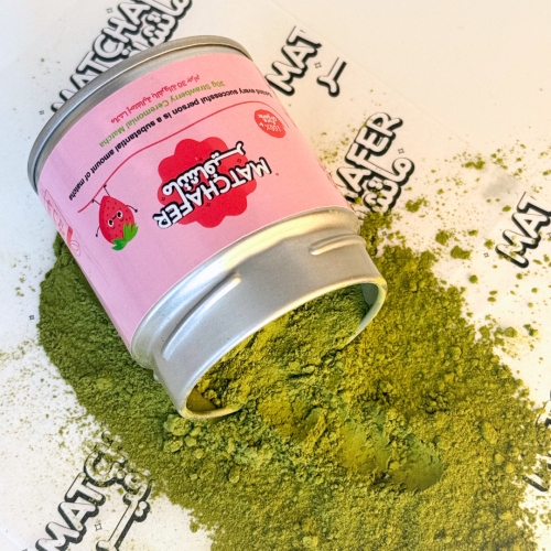 ماتشا احتفالية بالفراولة | 30g Strawberry Matcha