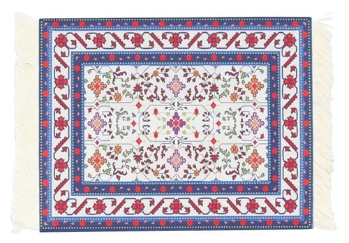 كوستر بشكل سجاد للسيرفر 27*18 سم - حجم كبير