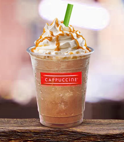 كابتشيني كراميل لاتيه فرابيه ميكس Cappuccine Caram...