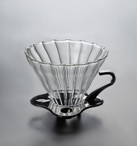 قمع V60 زجاجي - قياس 02