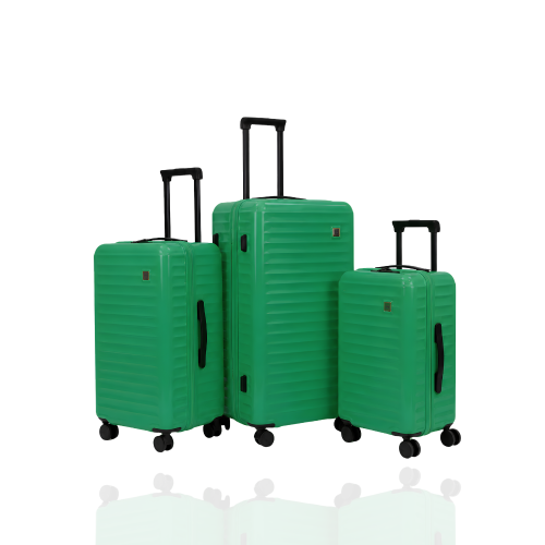 FLIEGER Green 3-Piece Luggage Set Model SN-1041