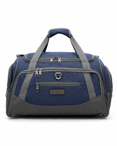 Swisstech Duffel / Gym Bag Blue for Travel, Sports & Trips