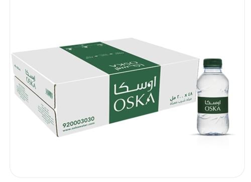 مياه اوسكا 200مل عبوة 48