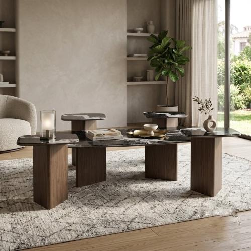 طقم طاولات شاي 1+4
