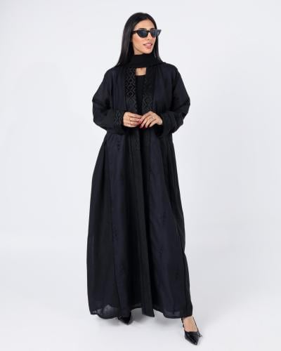 عباية بكسرات من الجوانب