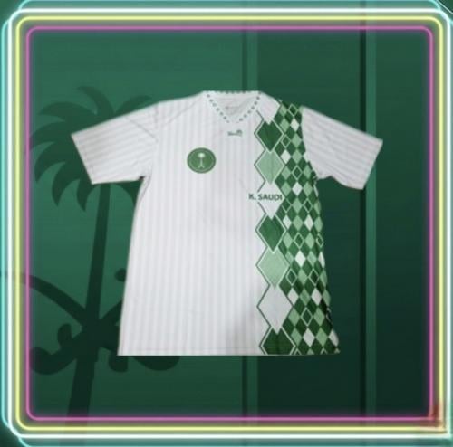 Saudi national team T-shirt 1996 white
