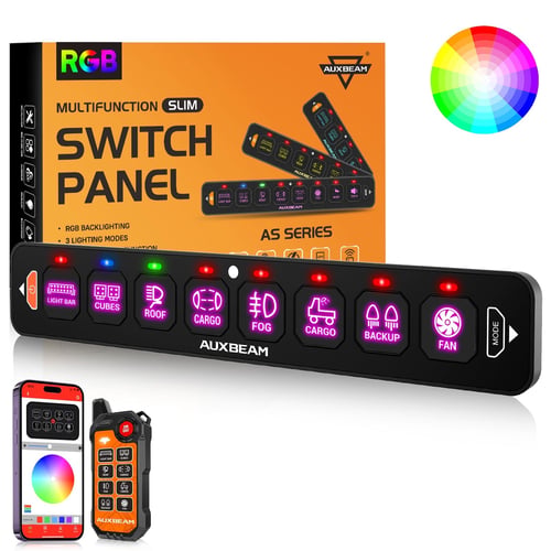 Switch panel سويتش 8 مفاتيح تدعم البراقات و البلوت...