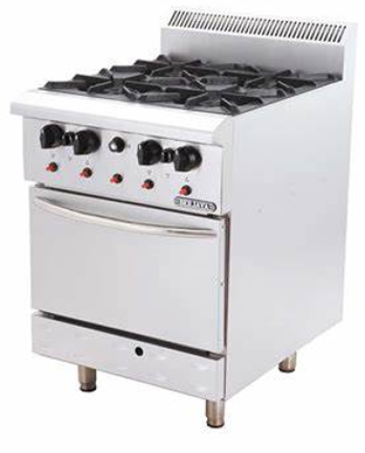 موقد غاز برجايا 4 شعلات 60 سم DRO 4L-17 Deluxe
