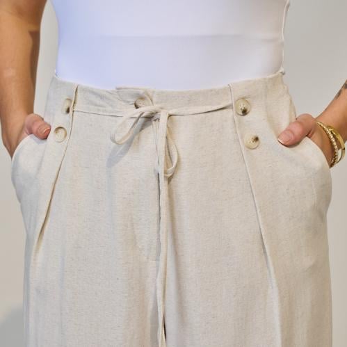 بنطال كتان / linen pant