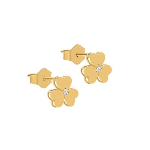 حلق ذهب ناعم