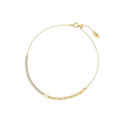 اسوارة بتصميم الجنزير والتنس