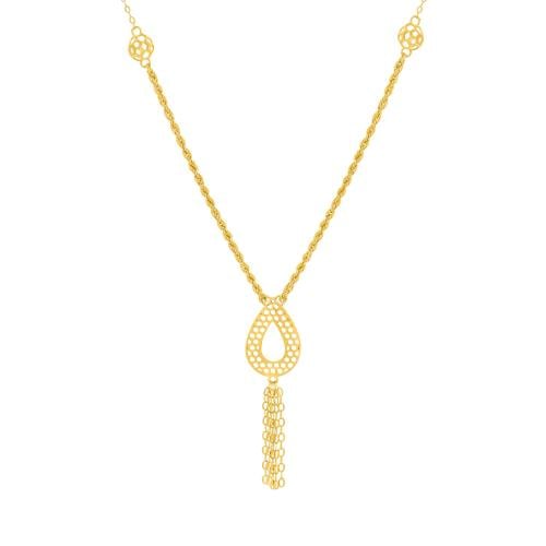 عقد بتصميم دمعة