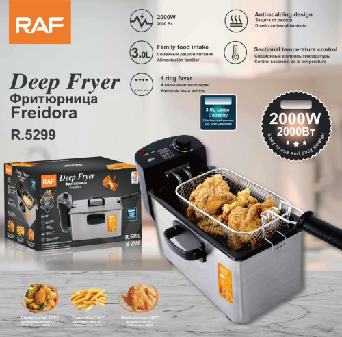 Electric oil fryer 3 liter