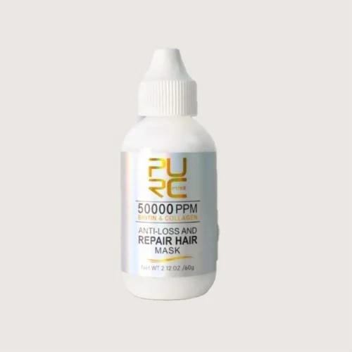 ماسك البيوتين والكولاجين المركز (50000 PPM) لإصلاح...